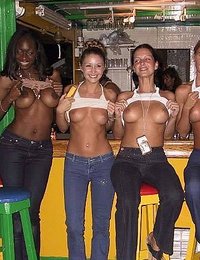 Sweet teens and hot babes showing their nice bodies